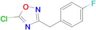 5-Chloro-3-[(4-fluorophenyl)methyl]-1,2,4-oxadiazole