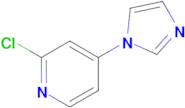 2-Chloro-4-(1h-imidazol-1-yl)pyridine
