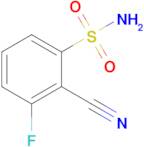 2-Cyano-3-fluorobenzene-1-sulfonamide