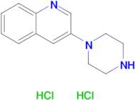 3-(Piperazin-1-yl)quinoline dihydrochloride