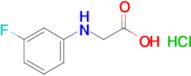 2-[(3-fluorophenyl)amino]acetic acid hydrochloride