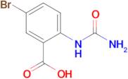 5-Bromo-2-(carbamoylamino)benzoic acid