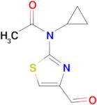 n-Cyclopropyl-N-(4-formyl-1,3-thiazol-2-yl)acetamide