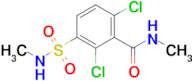 2,6-Dichloro-N-methyl-3-(methylsulfamoyl)benzamide