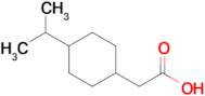 2-[4-(propan-2-yl)cyclohexyl]acetic acid