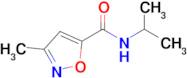 3-Methyl-N-(propan-2-yl)-1,2-oxazole-5-carboxamide