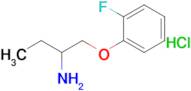 1-(2-Aminobutoxy)-2-fluorobenzene hydrochloride