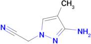 2-(3-Amino-4-methyl-1h-pyrazol-1-yl)acetonitrile