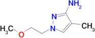 1-(2-methoxyethyl)-4-methyl-1h-pyraZol-3-amine