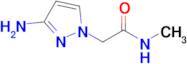 2-(3-amino-1h-pyraZol-1-yl)-N-methylacetamide