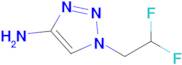 1-(2,2-Difluoroethyl)-1h-1,2,3-triazol-4-amine