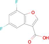 5,7-Difluoro-1-benzofuran-3-carboxylic acid