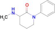 3-(Methylamino)-1-phenylpiperidin-2-one