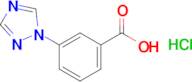 3-(1h-1,2,4-Triazol-1-yl)benzoic acid hydrochloride