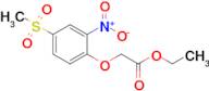 Ethyl 2-(4-methanesulfonyl-2-nitrophenoxy)acetate