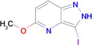 3-iodo-5-methoxy-2H-pyrazolo[4,3-b]pyridine