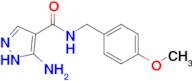 5-Amino-N-[(4-methoxyphenyl)methyl]-1h-pyrazole-4-carboxamide