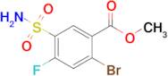 Methyl 2-bromo-4-fluoro-5-sulfamoylbenzoate