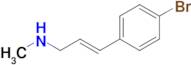 [(2e)-3-(4-bromophenyl)prop-2-en-1-yl](methyl)amine