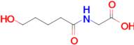 2-(5-Hydroxypentanamido)acetic acid