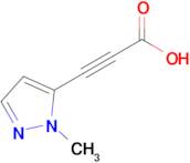 3-(1-Methyl-1h-pyrazol-5-yl)prop-2-ynoic acid