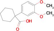 1-(3,4-Dimethoxyphenyl)cyclohexane-1-carboxylic acid