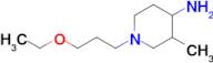 1-(3-Ethoxypropyl)-3-methylpiperidin-4-amine