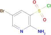 2-Amino-5-bromopyridine-3-sulfonyl chloride