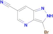 3-bromo-2H-pyrazolo[4,3-b]pyridine-6-carbonitrile