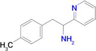 2-(4-Methylphenyl)-1-(pyridin-2-yl)ethan-1-amine