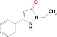 2-ethyl-5-phenyl-2,3-dihydro-1H-pyrazol-3-one