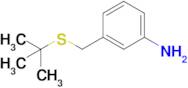 3-[(tert-butylsulfanyl)methyl]aniline