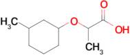 2-[(3-methylcyclohexyl)oxy]propanoic acid