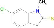 6-Chloro-1-methyl-2,3-dihydro-1h-indole-2-thione