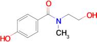 4-Hydroxy-N-(2-hydroxyethyl)-N-methylbenzamide