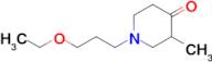 1-(3-Ethoxypropyl)-3-methylpiperidin-4-one