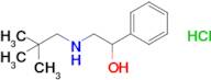 2-[(2,2-dimethylpropyl)amino]-1-phenylethan-1-ol hydrochloride