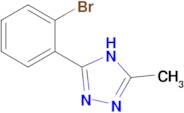 3-(2-Bromophenyl)-5-methyl-4h-1,2,4-triazole