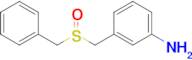 3-(Phenylmethanesulfinylmethyl)aniline