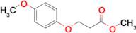 Methyl 3-(4-methoxyphenoxy)propanoate