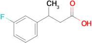 3-(3-Fluorophenyl)butanoic acid