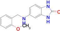 5-{[(2-methoxyphenyl)methyl]amino}-2,3-dihydro-1h-1,3-benzodiazol-2-one