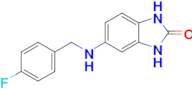 5-{[(4-fluorophenyl)methyl]amino}-2,3-dihydro-1h-1,3-benzodiazol-2-one