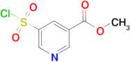 Methyl 5-(chlorosulfonyl)pyridine-3-carboxylate