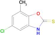 5-chloro-7-methyl-2,3-dihydro-1,3-benzoxazole-2-thione