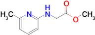 Methyl 2-[(6-methylpyridin-2-yl)amino]acetate