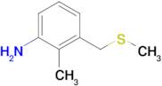 2-Methyl-3-[(methylsulfanyl)methyl]aniline