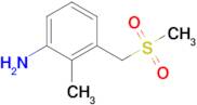 3-(Methanesulfonylmethyl)-2-methylaniline