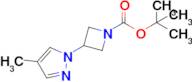 Tert-butyl 3-(4-methyl-1h-pyrazol-1-yl)azetidine-1-carboxylate