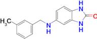 5-{[(3-methylphenyl)methyl]amino}-2,3-dihydro-1h-1,3-benzodiazol-2-one
